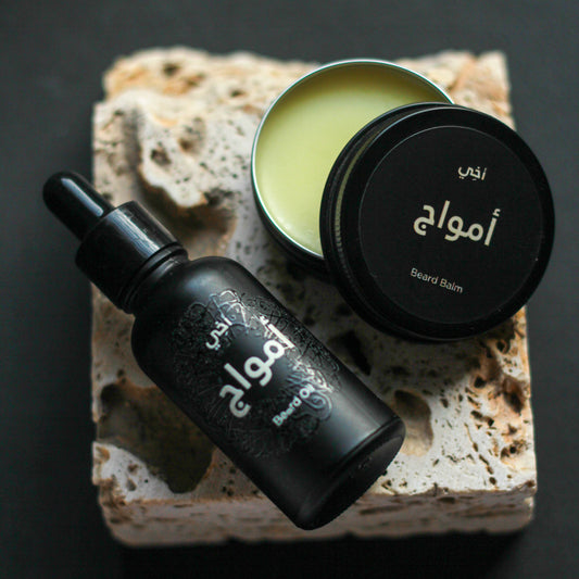 Beard Care Kit - Beard Oil+Beard Balm (Gift Box)